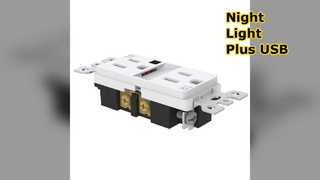 Veilleuse blanc chaud à brancher 15A 125V