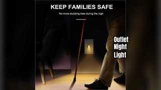 Veilleuse à prise USB 5V 4,8A inviolable