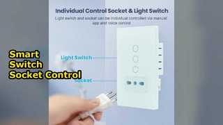 Commutateur Wifi italien intelligent avec commande vocale Socket