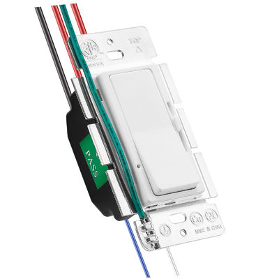 010V Dimmer Switch Dimming Slider with Rocker ON OFF Switch Fans Speed Regulator